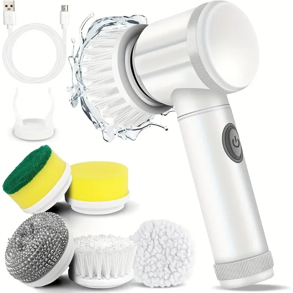 Electric Power Spin Scrubber